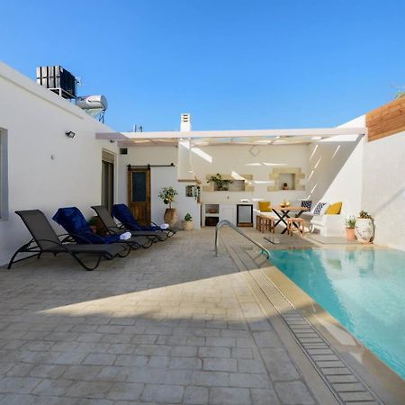 Chrisanthi Elegant Villa Pitsidia Exterior photo
